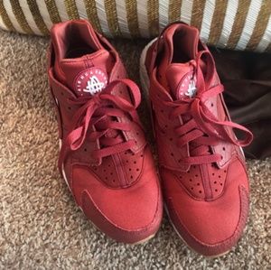Burgundy Brick Red Nike Air Huarache